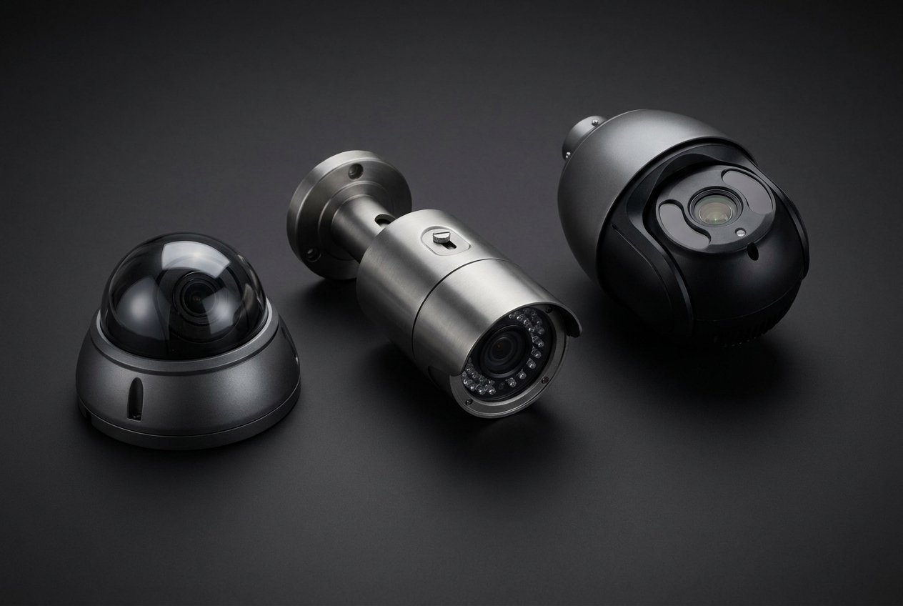 Store security cameras — existing CCTV infrastructure